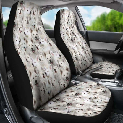 Berger Blanc Suisse Full Face Car Seat Covers 091706