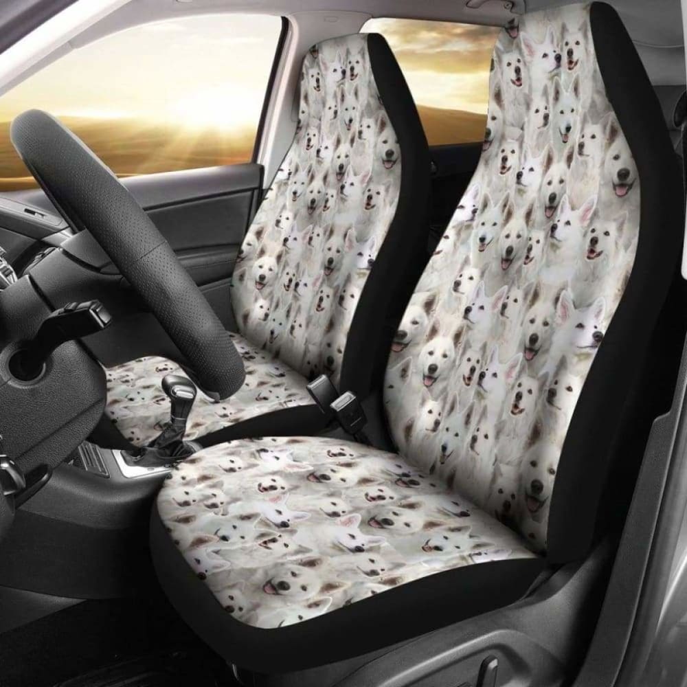 Berger Blanc Suisse Full Face Car Seat Covers 091706