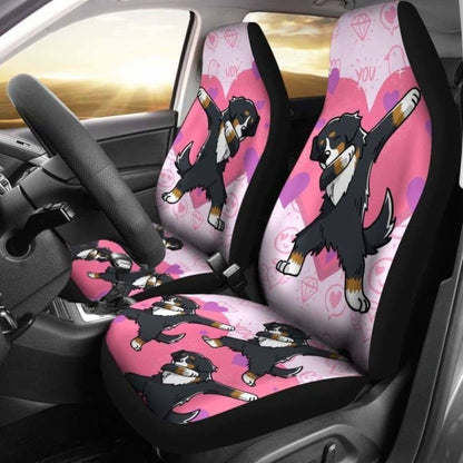 Bernese Mountain Car Seat Covers 03 102802 - YourCarButBetter
