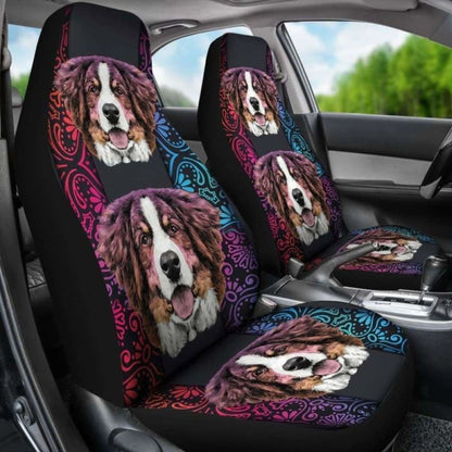 Bernese Mountain Car Seat Covers 06 102802 - YourCarButBetter