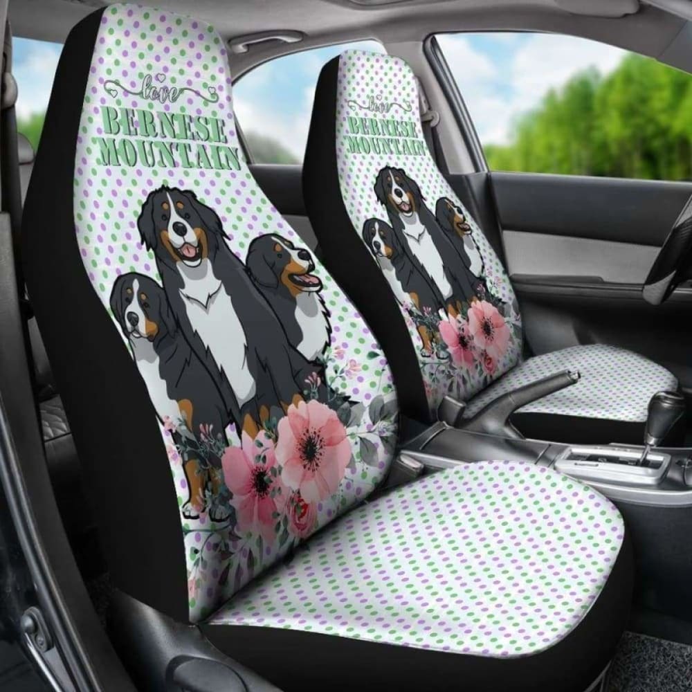 Bernese Mountain Car Seat Covers 17 102802 - YourCarButBetter