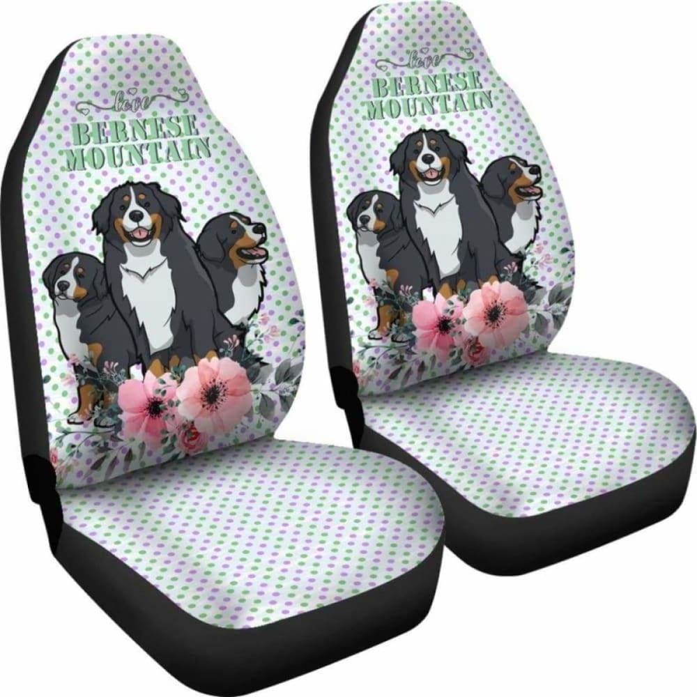 Bernese Mountain Car Seat Covers 17 102802 - YourCarButBetter