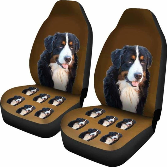 Bernese Mountain Dog Car Seat Covers 102802 - YourCarButBetter