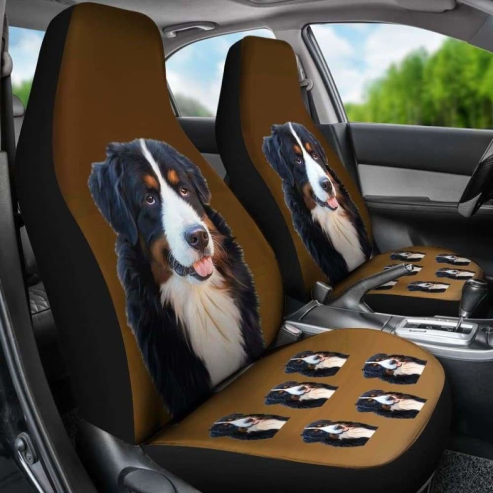 Bernese Mountain Dog Car Seat Covers 102802 - YourCarButBetter