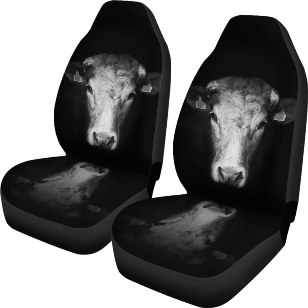 Black And White-2 Car Seat Covers 144730