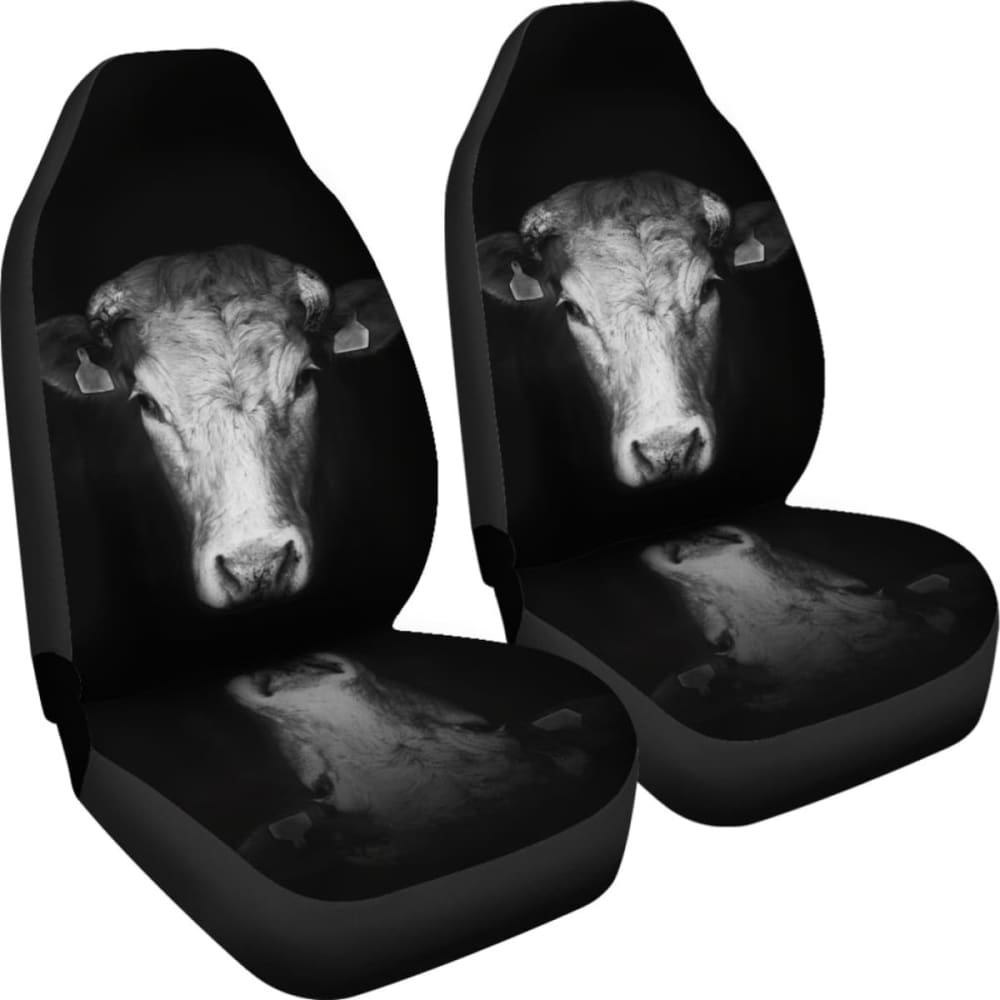 Black And White-2 Car Seat Covers 144730
