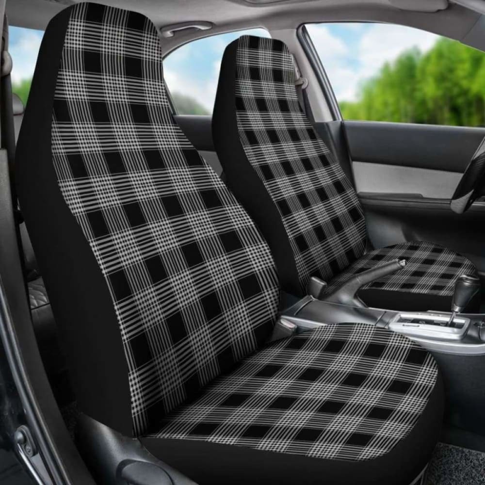 Black And White Plaid Car Seat Covers | Give Your Car A Makeover! 161012
