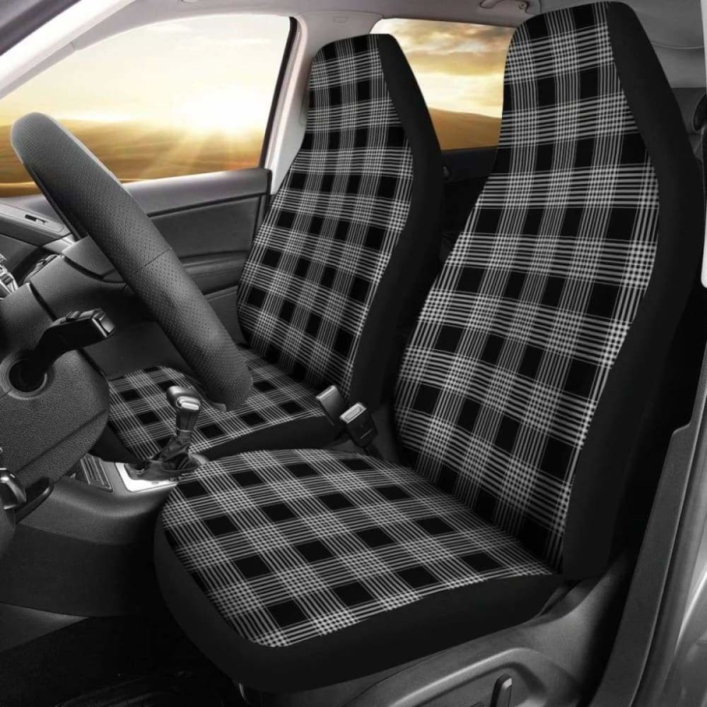Black And White Plaid Car Seat Covers | Give Your Car A Makeover! 161012