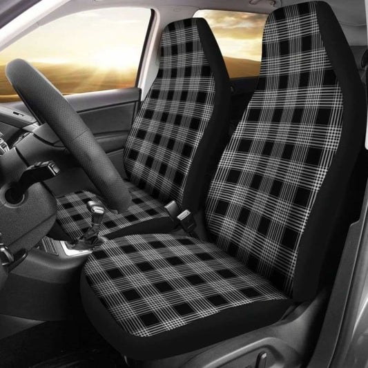 Black And White Plaid Car Seat Covers | Give Your Car A Makeover! 161012