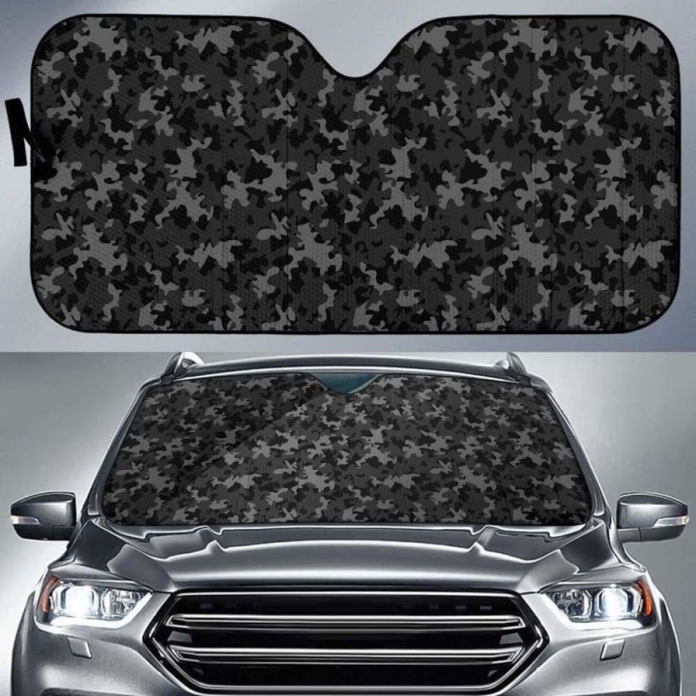 Black Camo Auto Sun Shades 172609 - YourCarButBetter