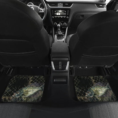 Black Crappie In The Net Fishing Car Floor Mats 182417 - YourCarButBetter