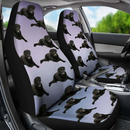 Black Lab Car Seat Cover 181703 - YourCarButBetter