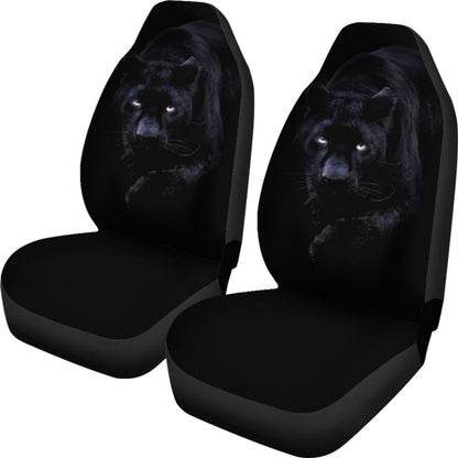 Black Panther Always On Your Side Car Seat Covers 212601 - YourCarButBetter