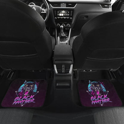Black Panther Purple Awesome Poly Car Floor Mats 212601 - YourCarButBetter