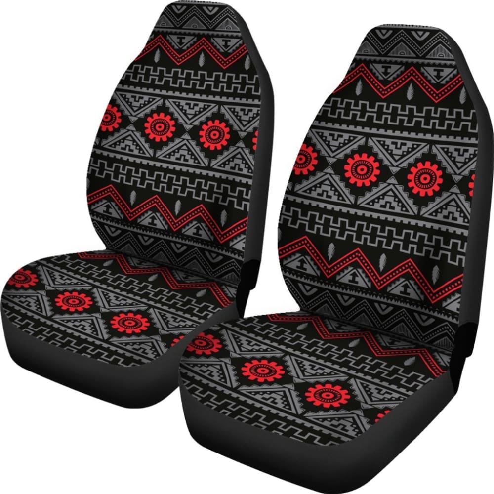 Black Pattern Native Car Seat Cover 093223 - YourCarButBetter
