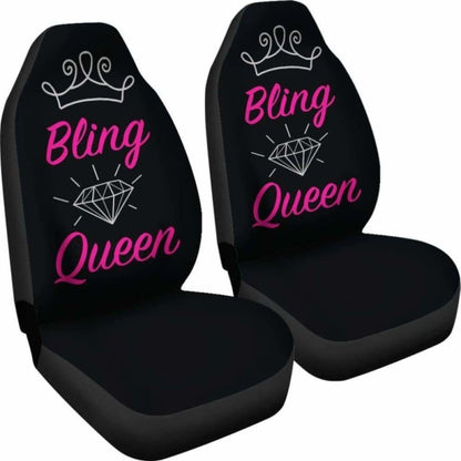 Bling Queen Car Seat Covers Seat Protectors 105905 - YourCarButBetter