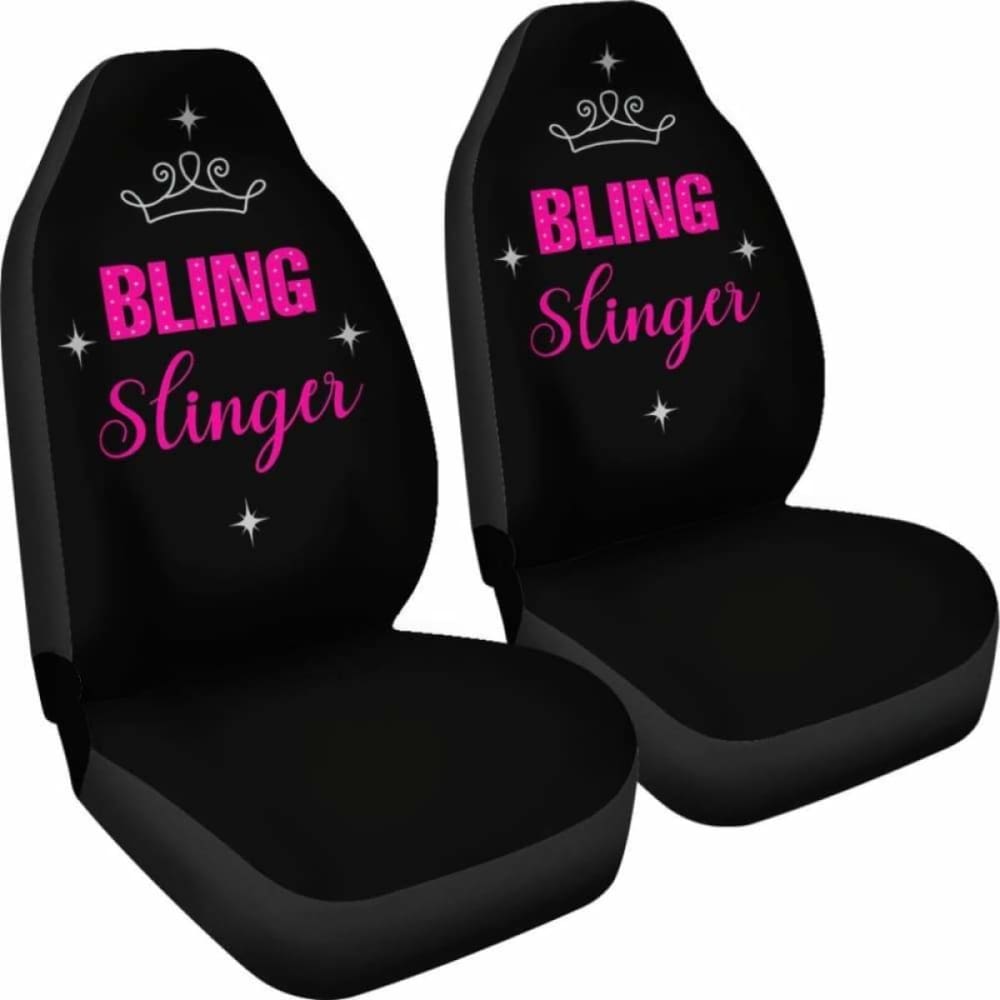 Bling Slinger Car Seat Covers Pink 105905 - YourCarButBetter