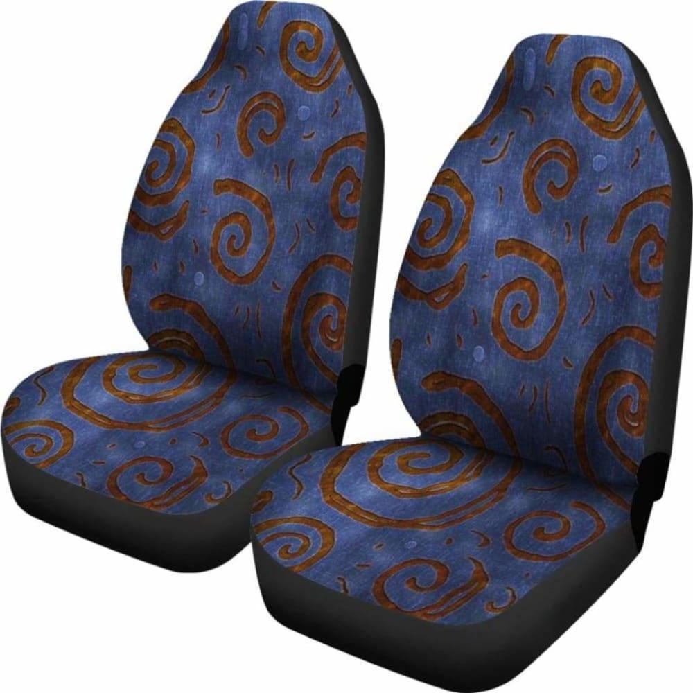 Blue Abstract Car Seat Covers | Give Your Car A Makeover! 105905 - YourCarButBetter