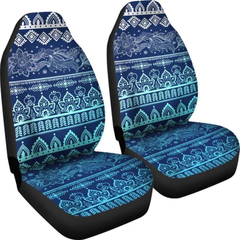 Blue Boho Car Seat Covers 105905 - YourCarButBetter