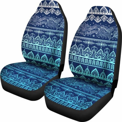 Blue Boho Car Seat Covers 105905 - YourCarButBetter