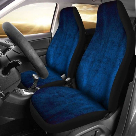 Blue Grunge Car Seat Covers 232125 - YourCarButBetter