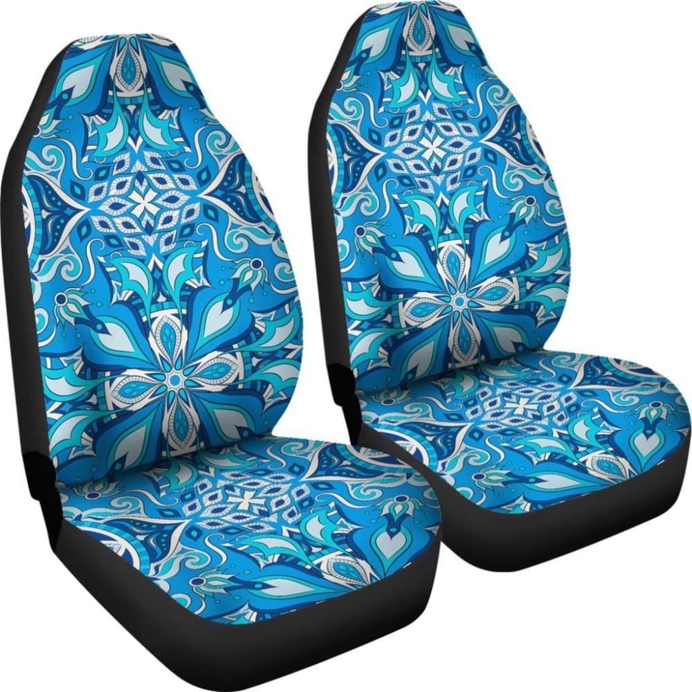 Blue Magical Mandala Car Seat Covers 093223 - YourCarButBetter