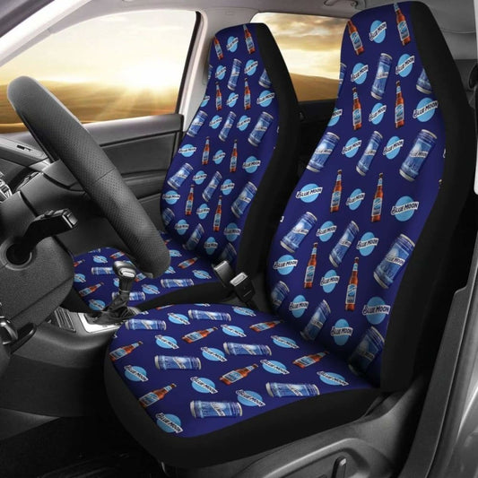 Blue Moon Car Seat Covers Beer Lover Gift Idea 195016 - YourCarButBetter
