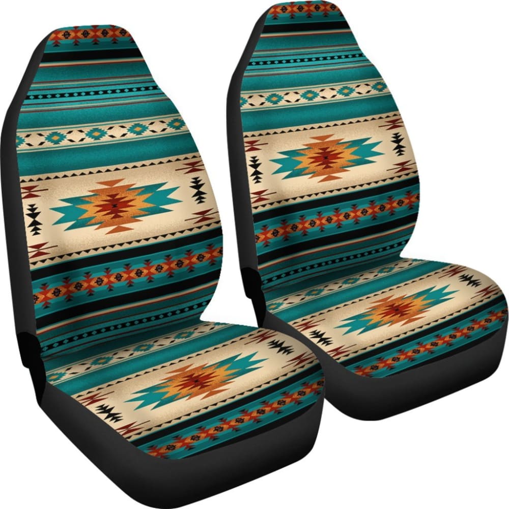 Blue Native Car Seat Covers 093223 - YourCarButBetter