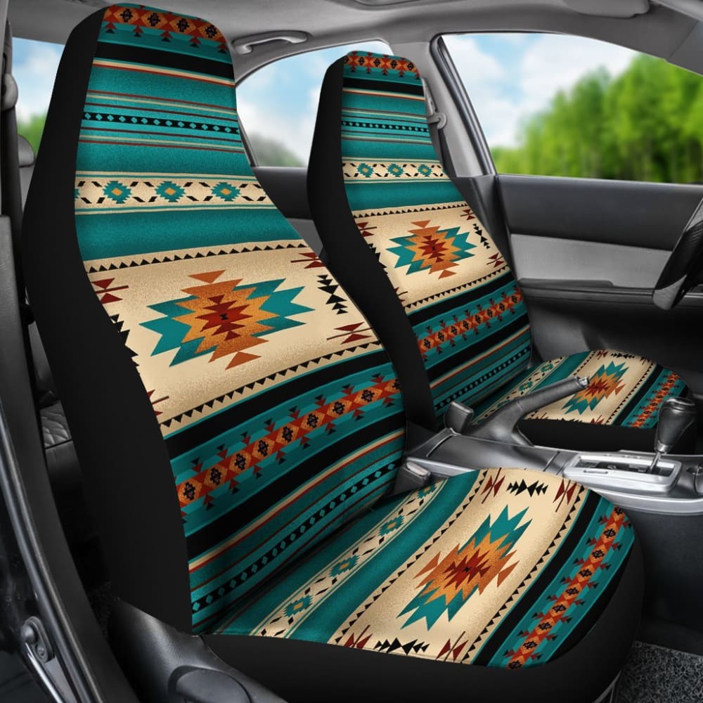 Blue Native Car Seat Covers 093223 - YourCarButBetter