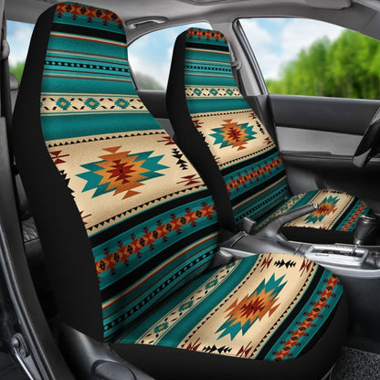 Blue Native Car Seat Covers 093223 - YourCarButBetter