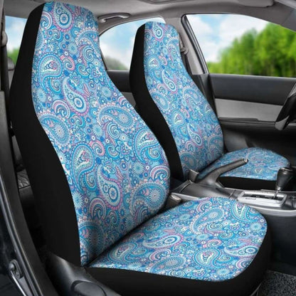 Blue Paisley Pattern Car Seat Covers | Give Your Car A Makeover! 105905 - YourCarButBetter