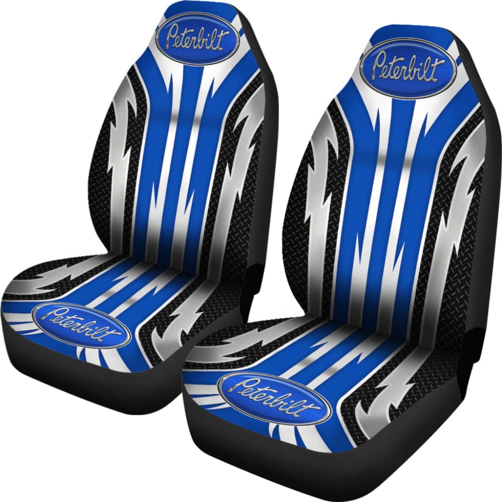 Blue Peterbilt Car Seat Covers 211901 - YourCarButBetter