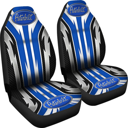 Blue Peterbilt Car Seat Covers 211901 - YourCarButBetter