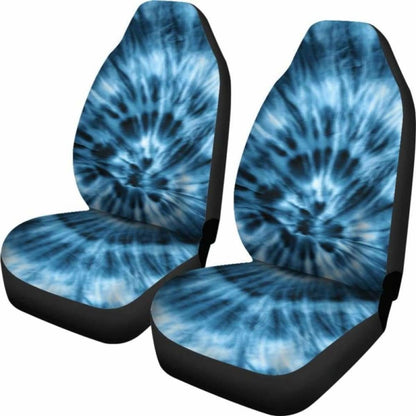 Blue Tie Dye Car Seat Covers 154230 - YourCarButBetter