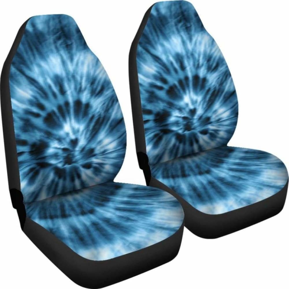 Blue Tie Dye Car Seat Covers 154230 - YourCarButBetter