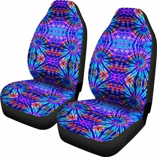 Blue Tie Dye Car Seat Covers | Give Your Car A Makeover! 105905 - YourCarButBetter