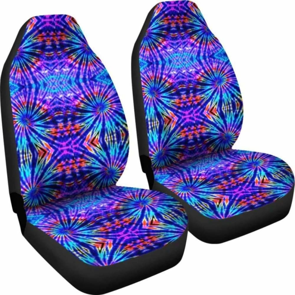 Blue Tie Dye Car Seat Covers | Give Your Car A Makeover! 105905 - YourCarButBetter