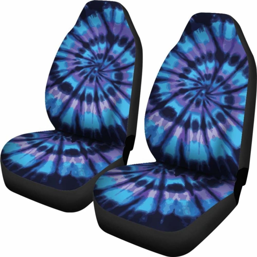 Blue Tie Dye Seat Covers 105905 - YourCarButBetter
