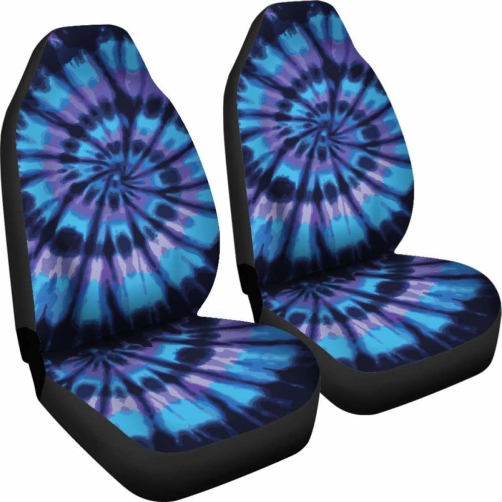 Blue Tie Dye Seat Covers 154230 - YourCarButBetter