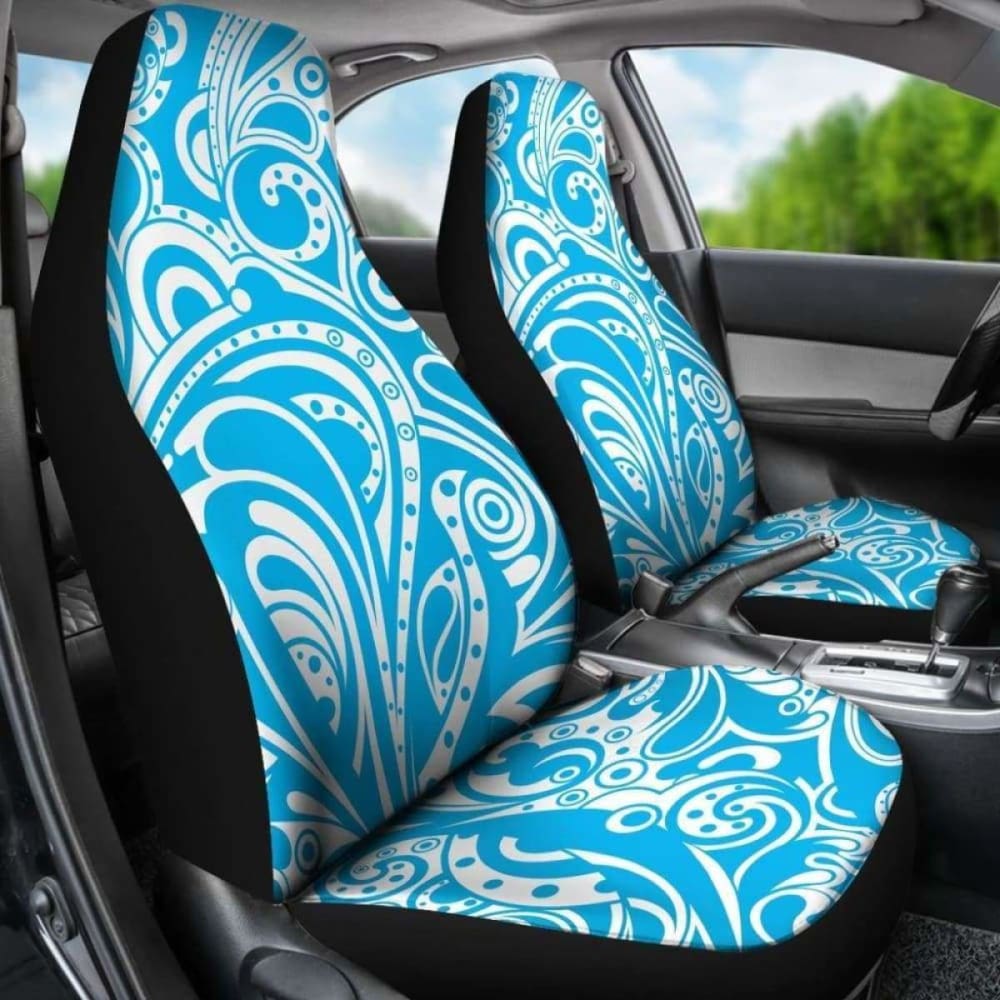 Blue Tribal Ethnic Car Seat Covers 105905 - YourCarButBetter