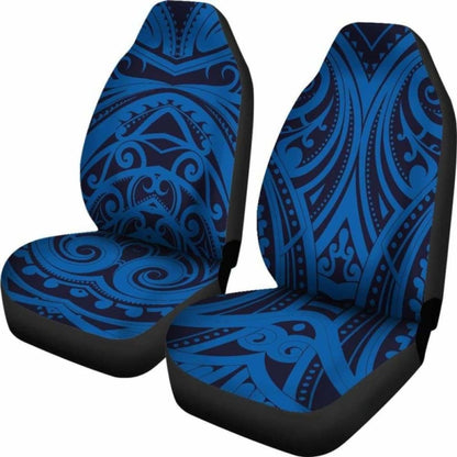 Blue Tribal Polynesian Car Seat Covers 105905 - YourCarButBetter