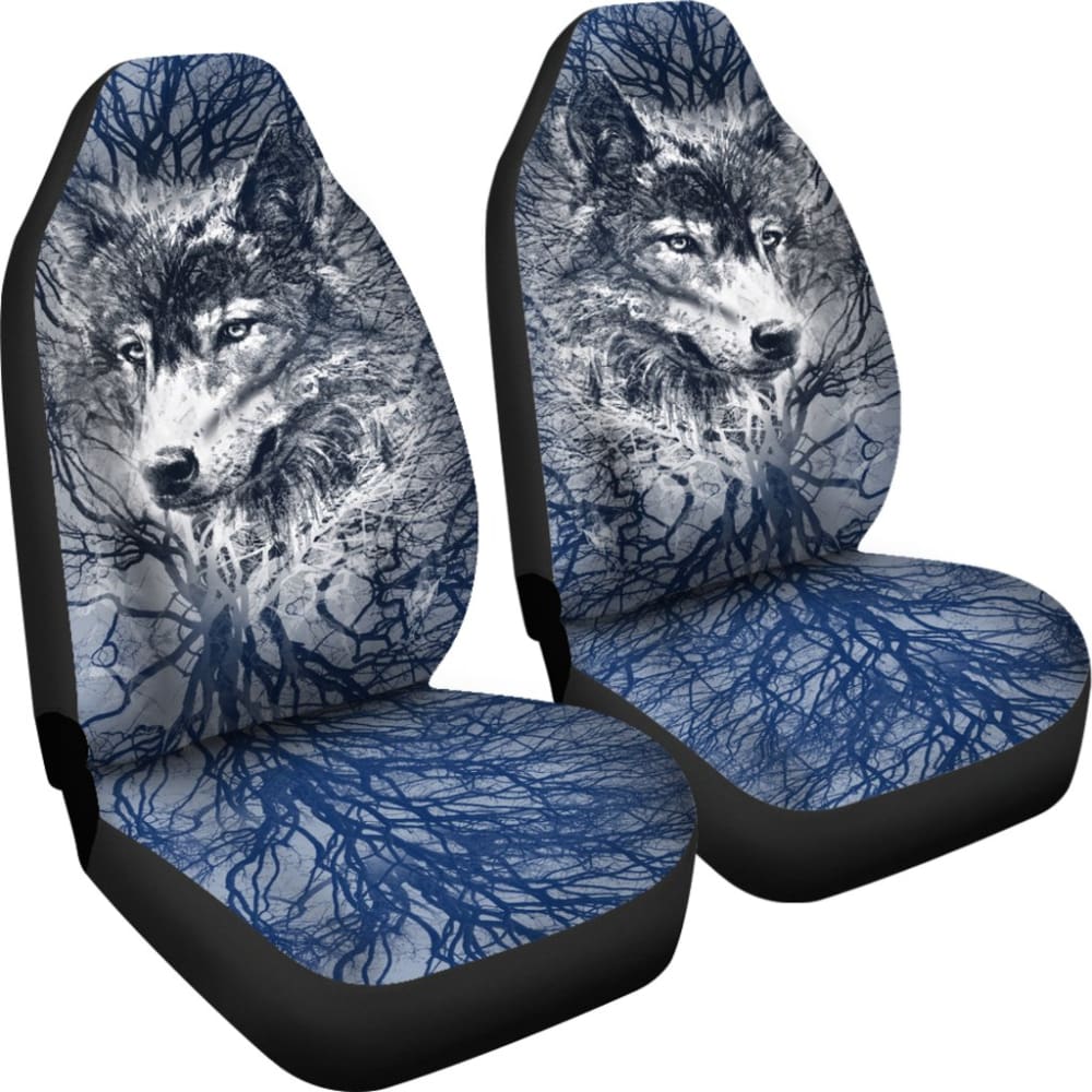 Blue Wolf Soul Car Seat Covers 174510 - YourCarButBetter