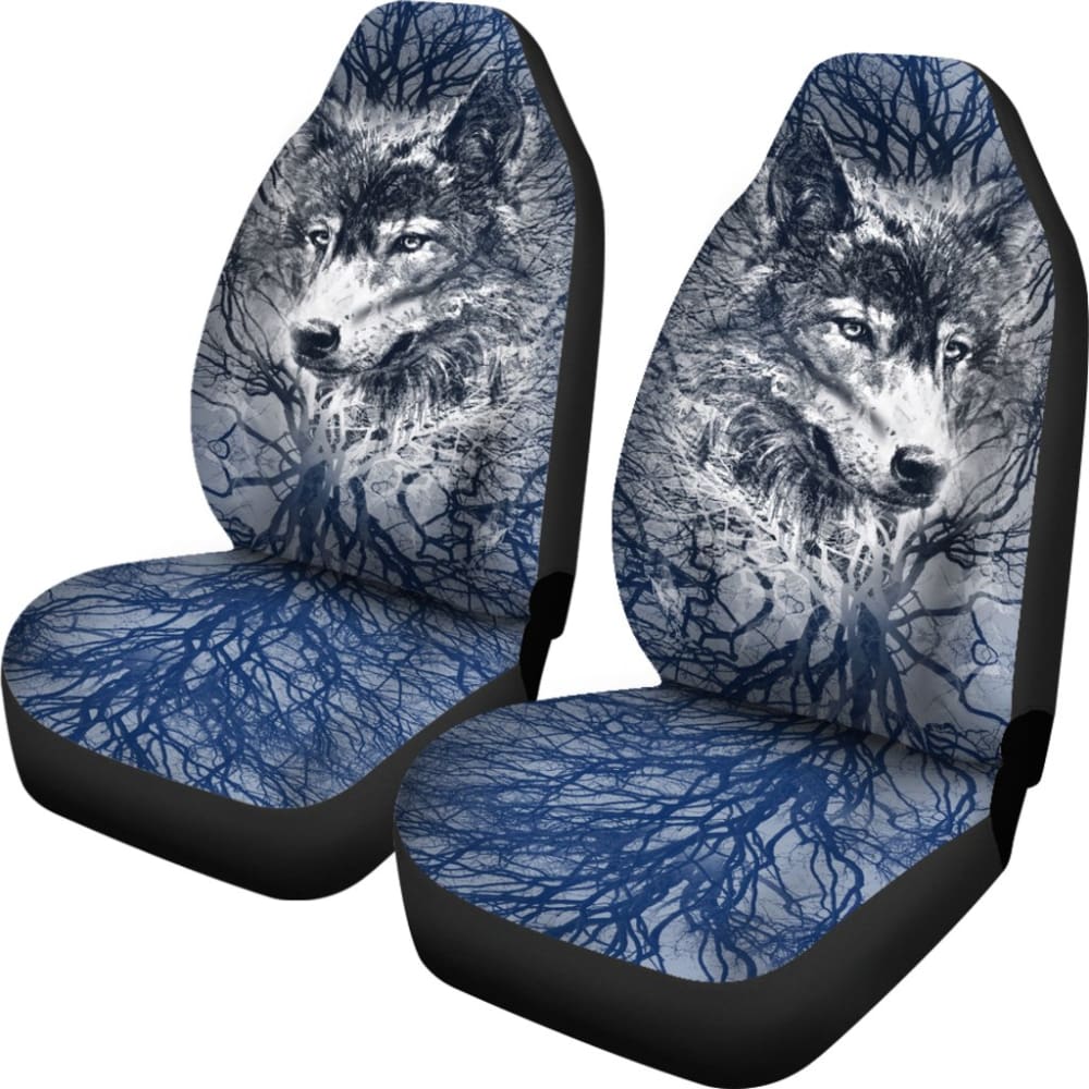 Blue Wolf Soul Car Seat Covers 174510 - YourCarButBetter