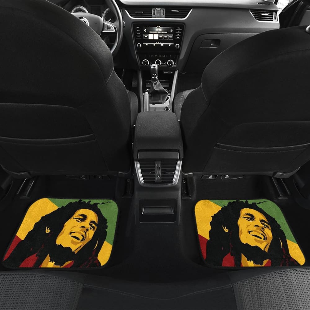 Bob Marley One Love Car Floor Mats 210703 - YourCarButBetter