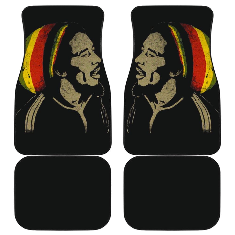 Bob Marley One Love Jamaica Reggae Car Floor Mats 210903 - YourCarButBetter