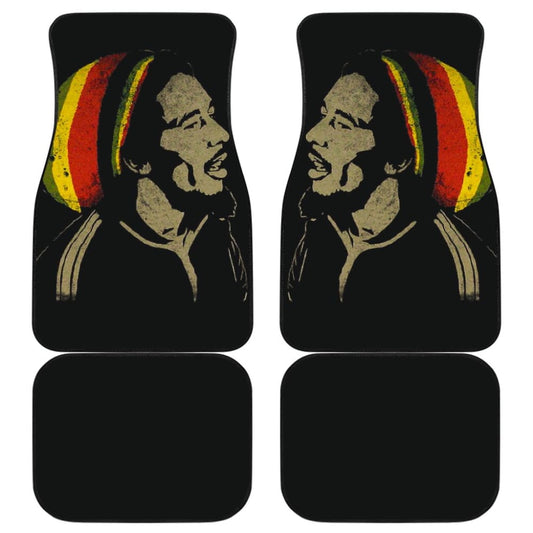 Bob Marley One Love Jamaica Reggae Car Floor Mats 210903 - YourCarButBetter