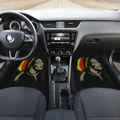 Bob Marley One Love Jamaica Reggae Car Floor Mats Custom 1 211901 - YourCarButBetter