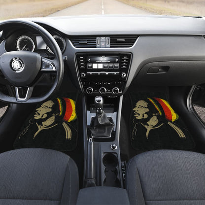 Bob Marley One Love Jamaica Reggae Car Floor Mats Custom 2 211901 - YourCarButBetter