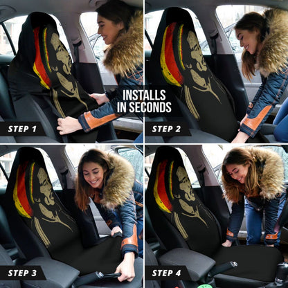Bob Marley One Love Jamaica Reggae Car Seat Covers Custom 1 211901 - YourCarButBetter
