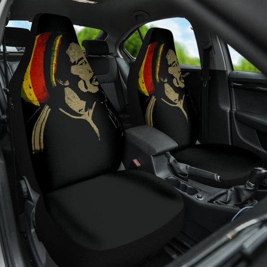 Bob Marley One Love Jamaica Reggae Car Seat Covers Custom 1 211901 - YourCarButBetter